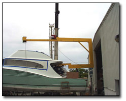 Load beams & rigging for boats